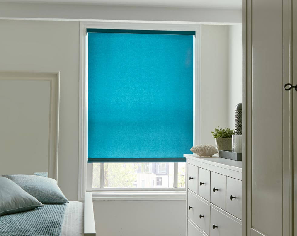 a large size photo of a electric blackout blinds in uk from Comfort Blinds