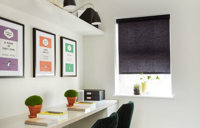 a photo of a Blackout Roller Blinds from comfort blinds